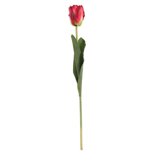 Artificial Red Single Tulip Stem 43cm