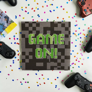 Pack of 20 Game On Party Paper Napkins