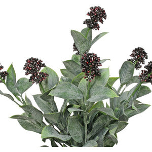 UV Indoor, Outdoor Artificial Everlast Ripe Berry Plant 33cm