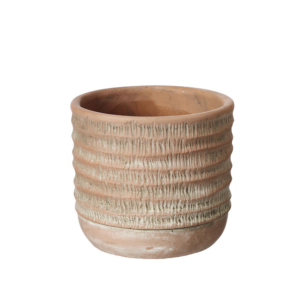 Rustic Ceramic Plant Pot