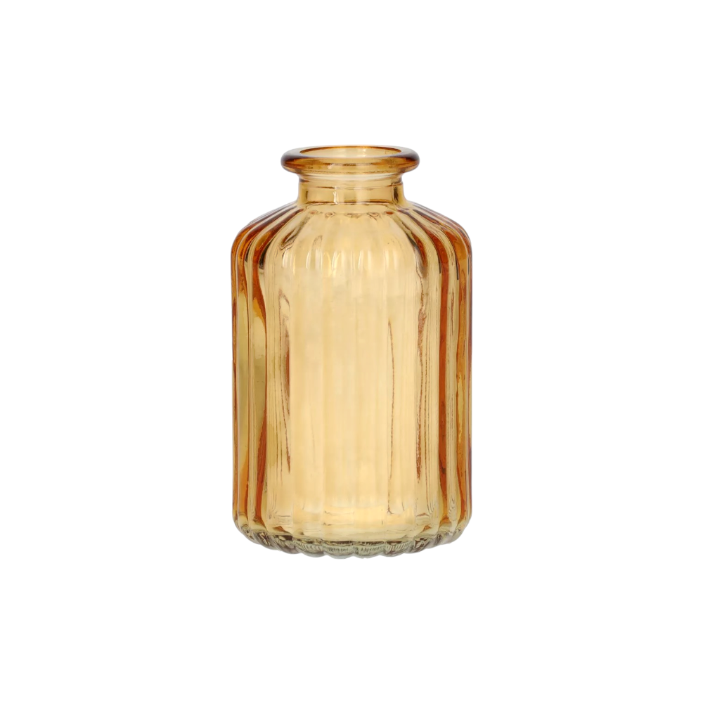 Mini Ribbed Bud Vase - Mango