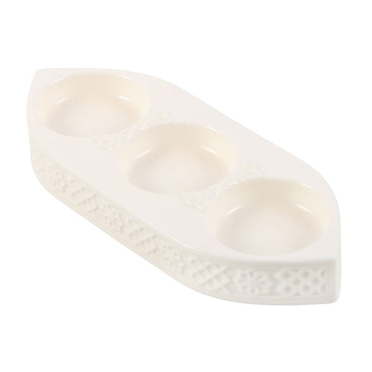 Geometric Triple Tealight Holder