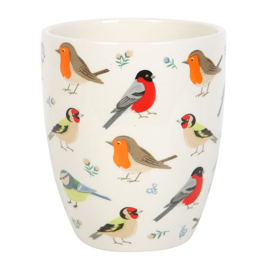 Bird Print Plant Pot