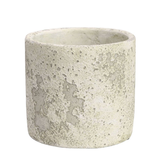 Aged Style Round Cement Plant Pot 13cm