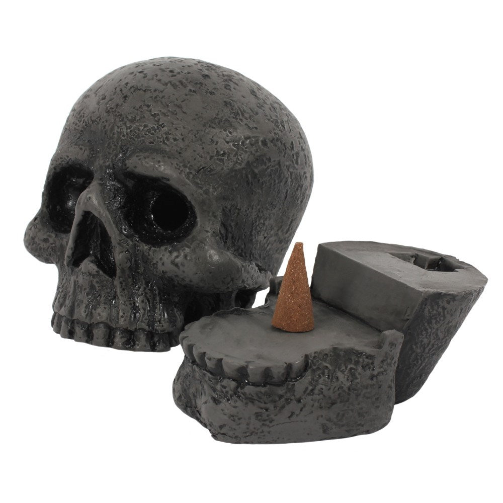 Skull Design Incense Cone Holder
