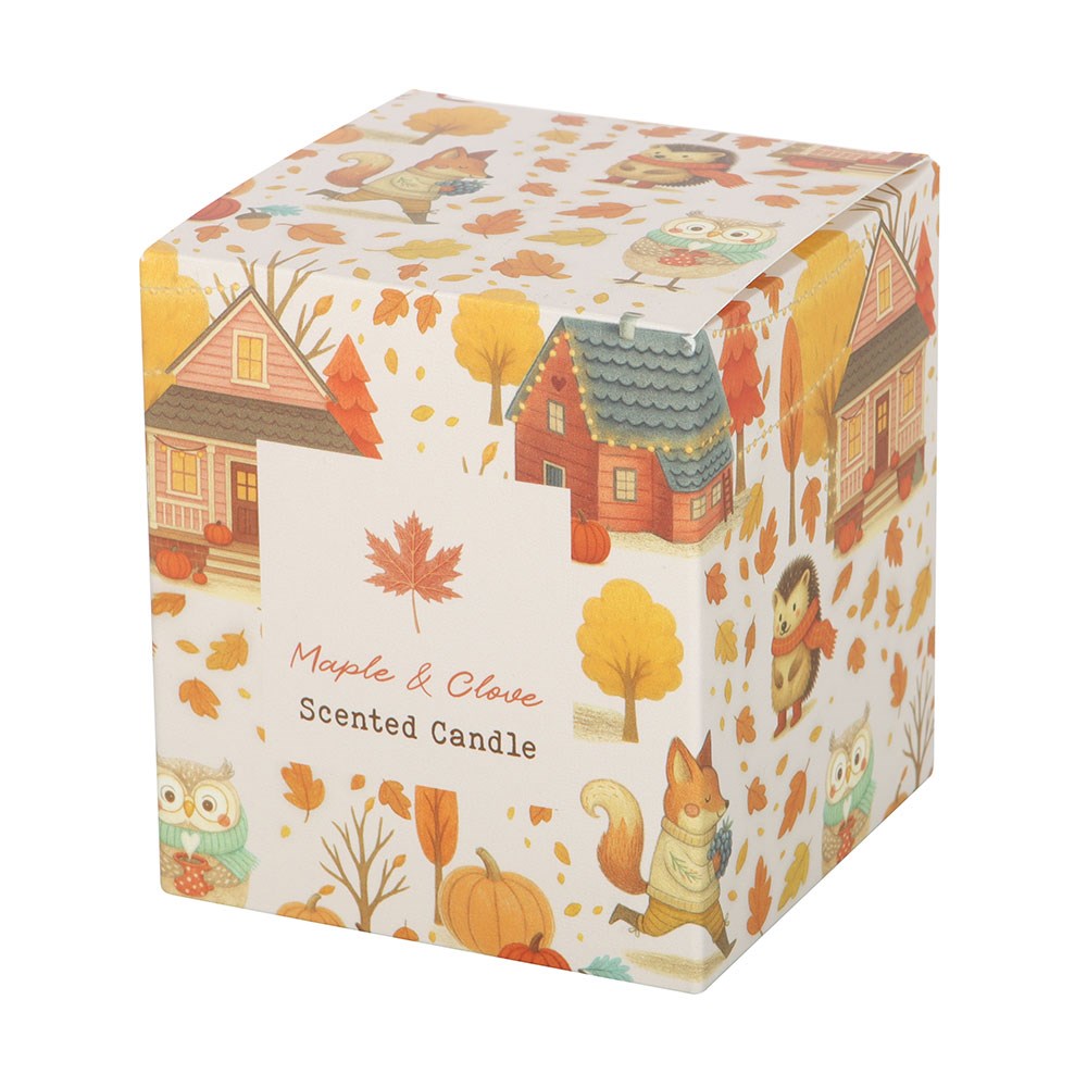 Maple & Clove Scented Candle