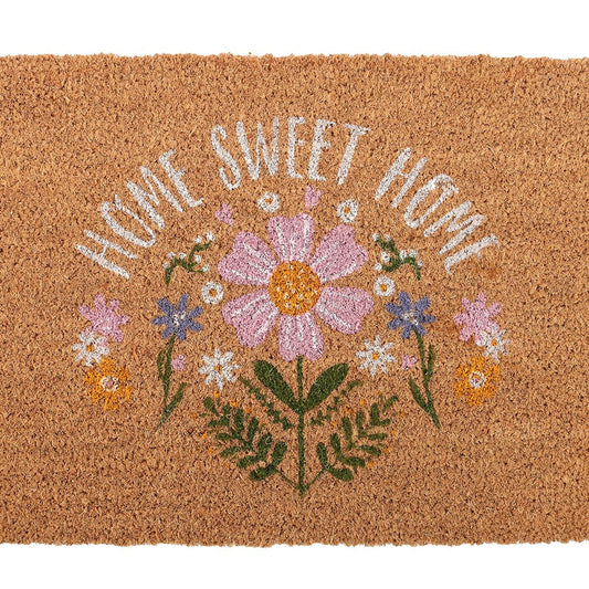 Natural Daisy Home Sweet Home Doormat