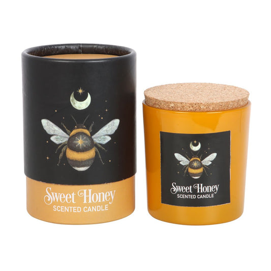 Sweet Honey Scented Jar Candle
