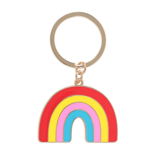 Be Kind to Your Mind Rainbow Keyring