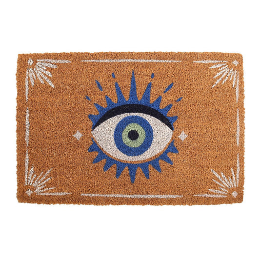 All Seeing Eye Coir Doormat