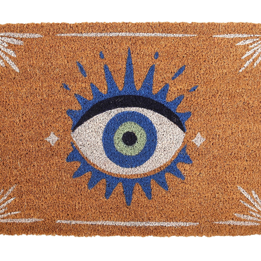 All Seeing Eye Coir Doormat