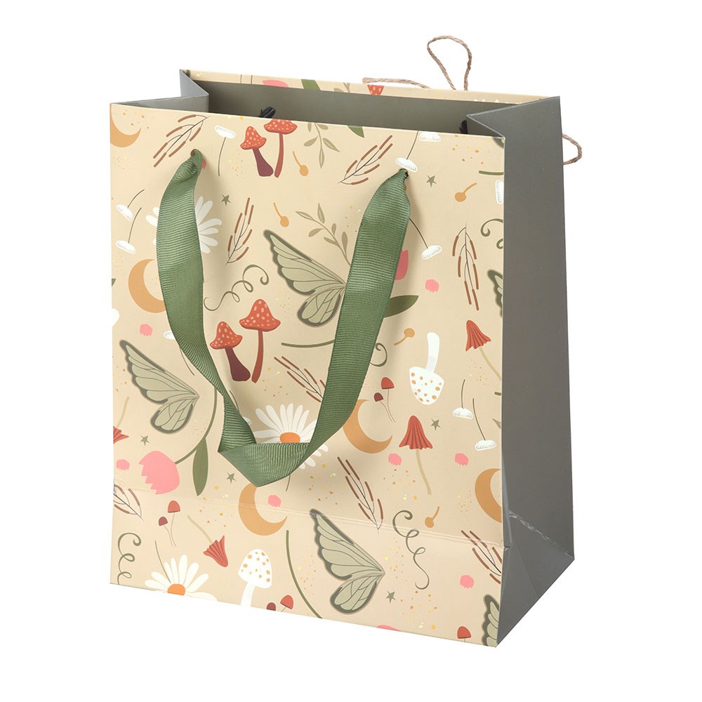 Medium Fairy Folklore Print Gift Bag