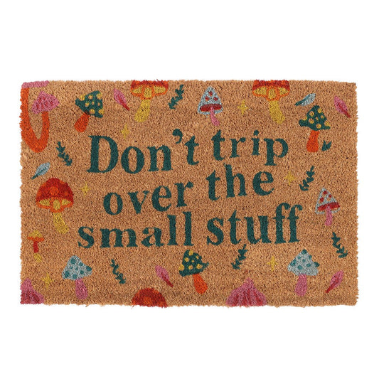 Don't Trip Mushroom Coir Doormat
