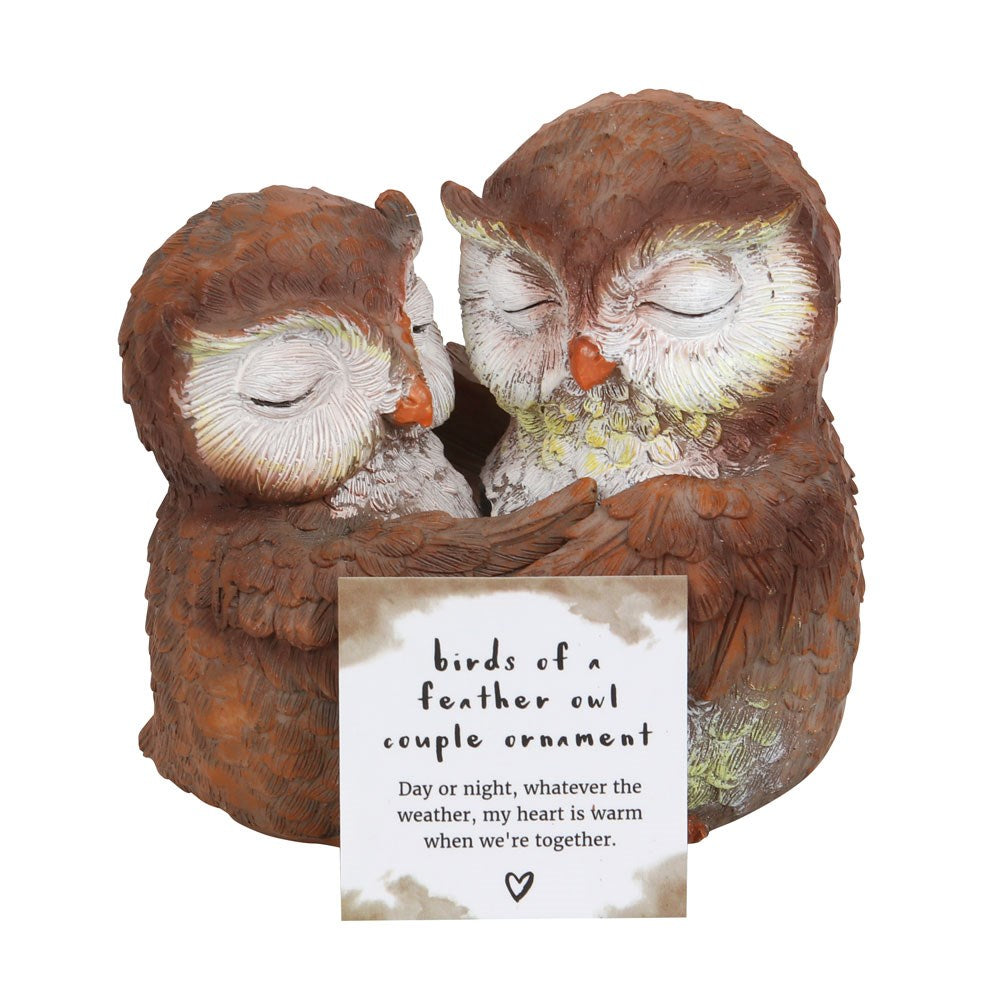 Owl Couple Ornament
