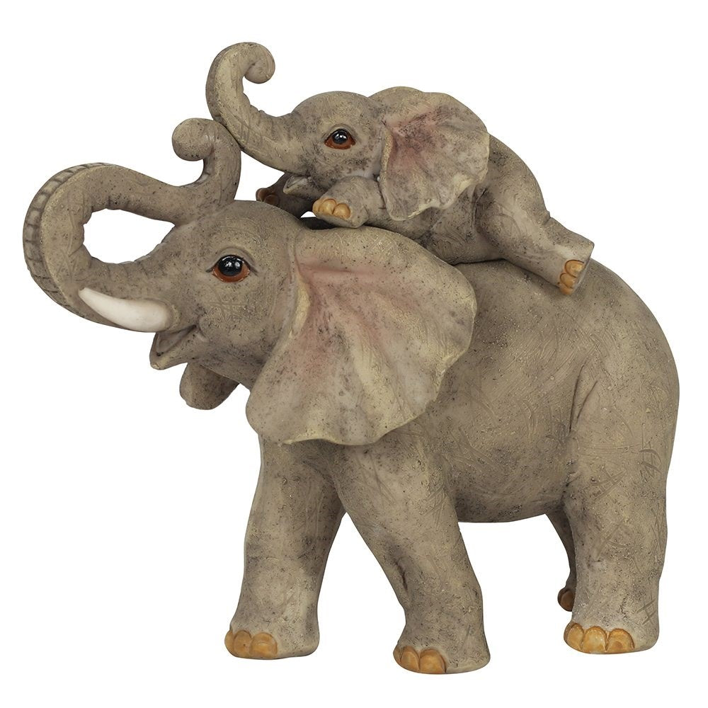 Mother & Baby Elephant Ornament