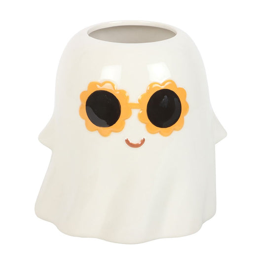 Groovy Ghost Ceramic Vase
