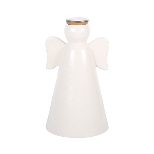 Small LED Light Up Angel Decoration with Star