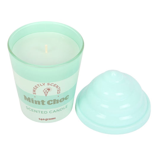 Mint Choc Ice Cream Scented Candle