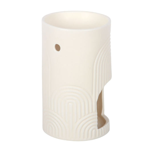 Embossed Arch Oil Burner and Wax Warmer
