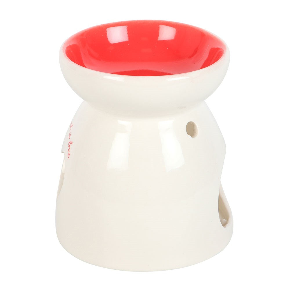 All You Need is Love Heart Oil Burner