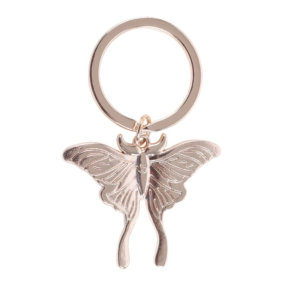 Luna Moth Keyring
