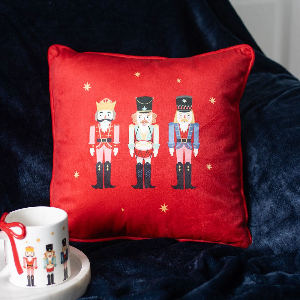 Square Nutcracker Cushion 35cm
