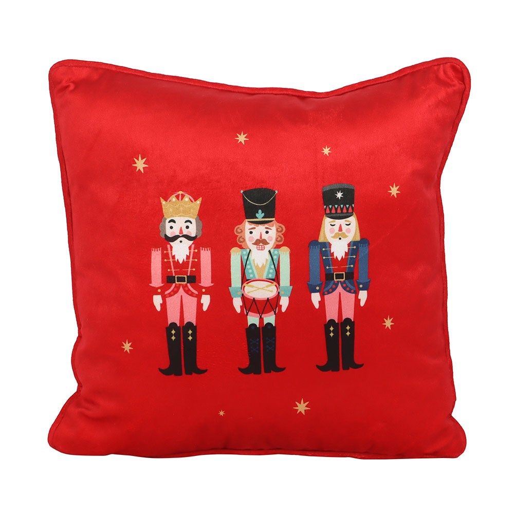 Square Nutcracker Cushion 35cm