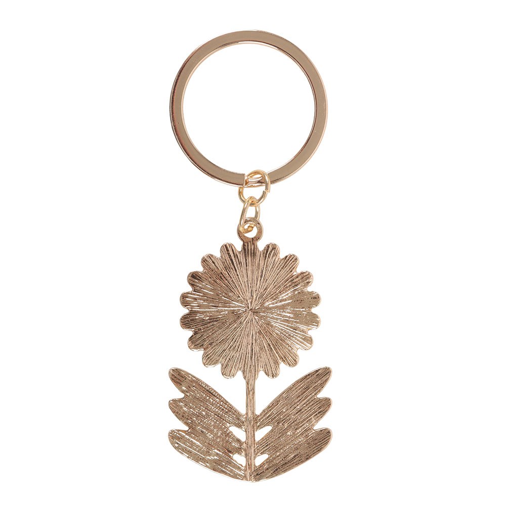 No Rain, No Flowers Keyring