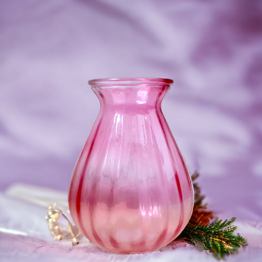 Pink Teardrop Posy Vase