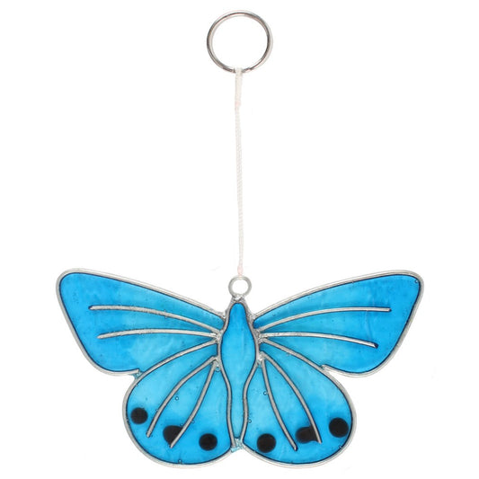 Blue Butterfly Suncatcher