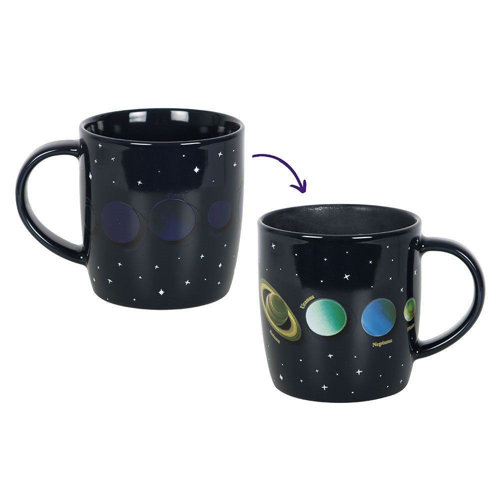 Solar System Heat Changing Ceramic Mug