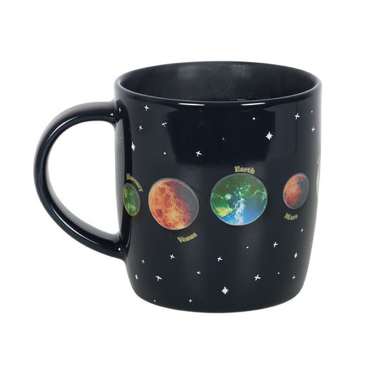 Solar System Heat Changing Ceramic Mug