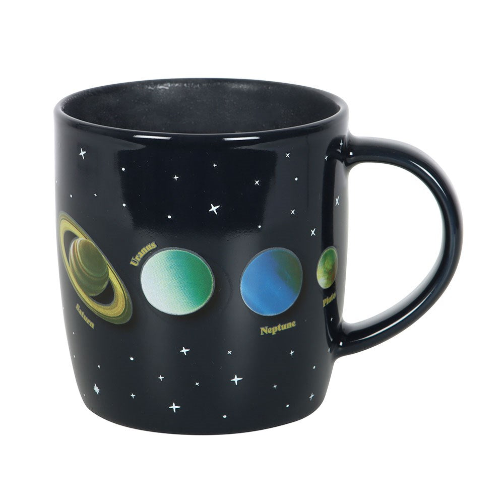 Solar System Heat Changing Ceramic Mug