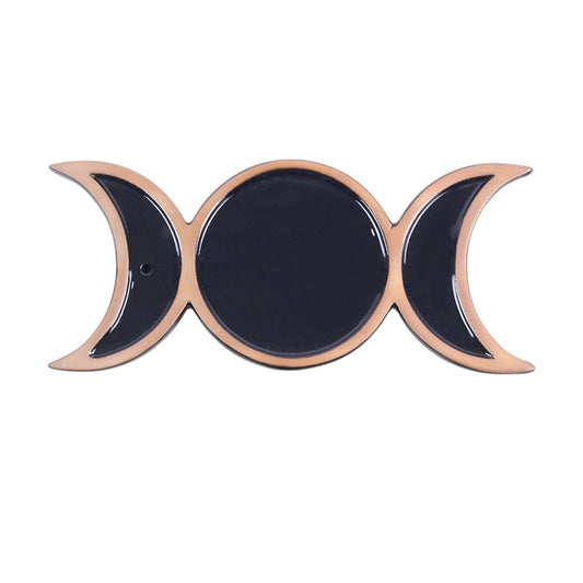 Spellbound Secrets Triple Moon Incense Stick Holder