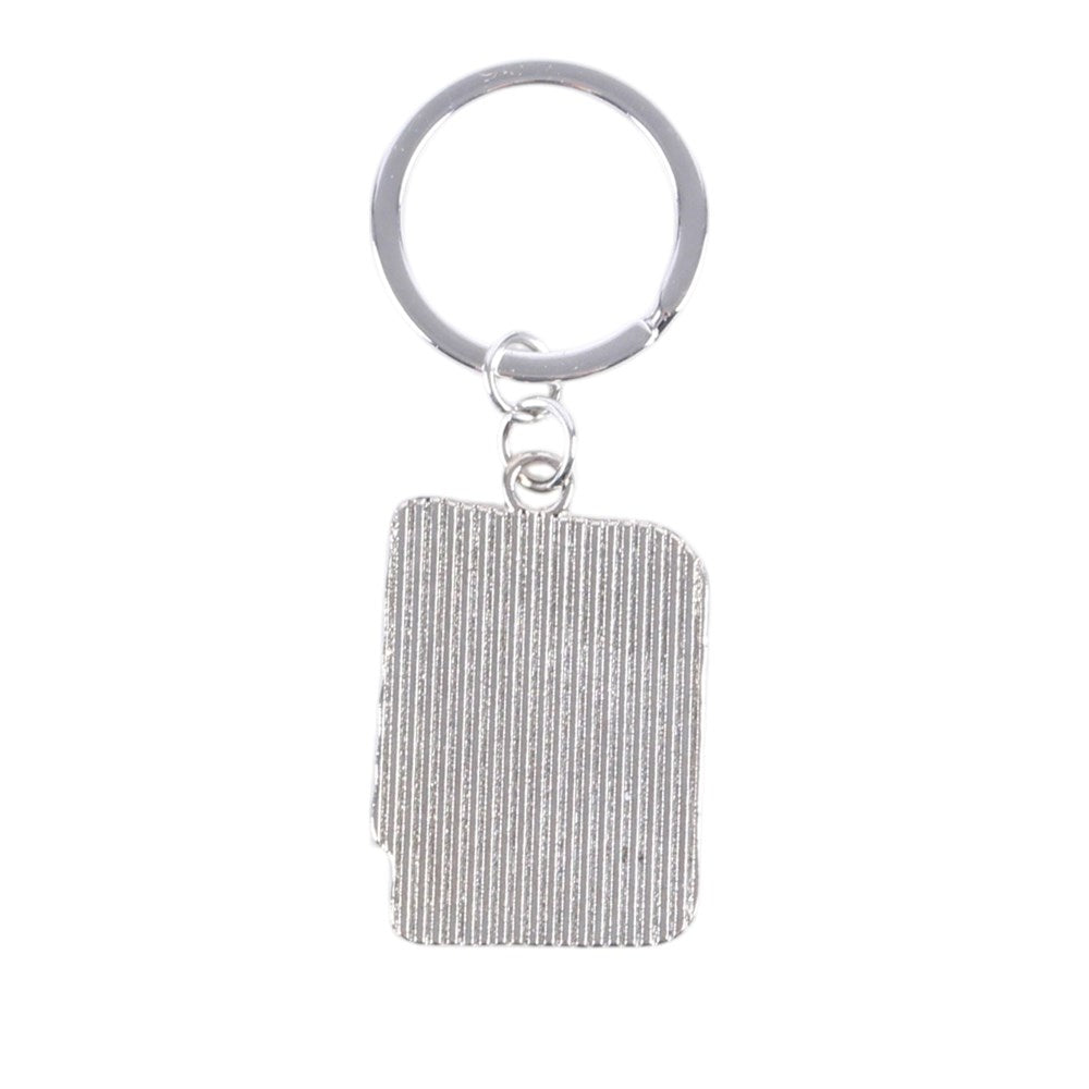 Black Spell Book Keyring