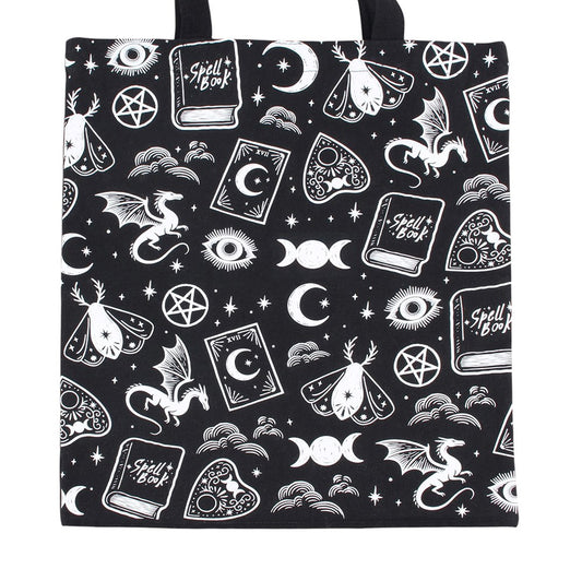 Spellbound Secrets Print Tote Bag