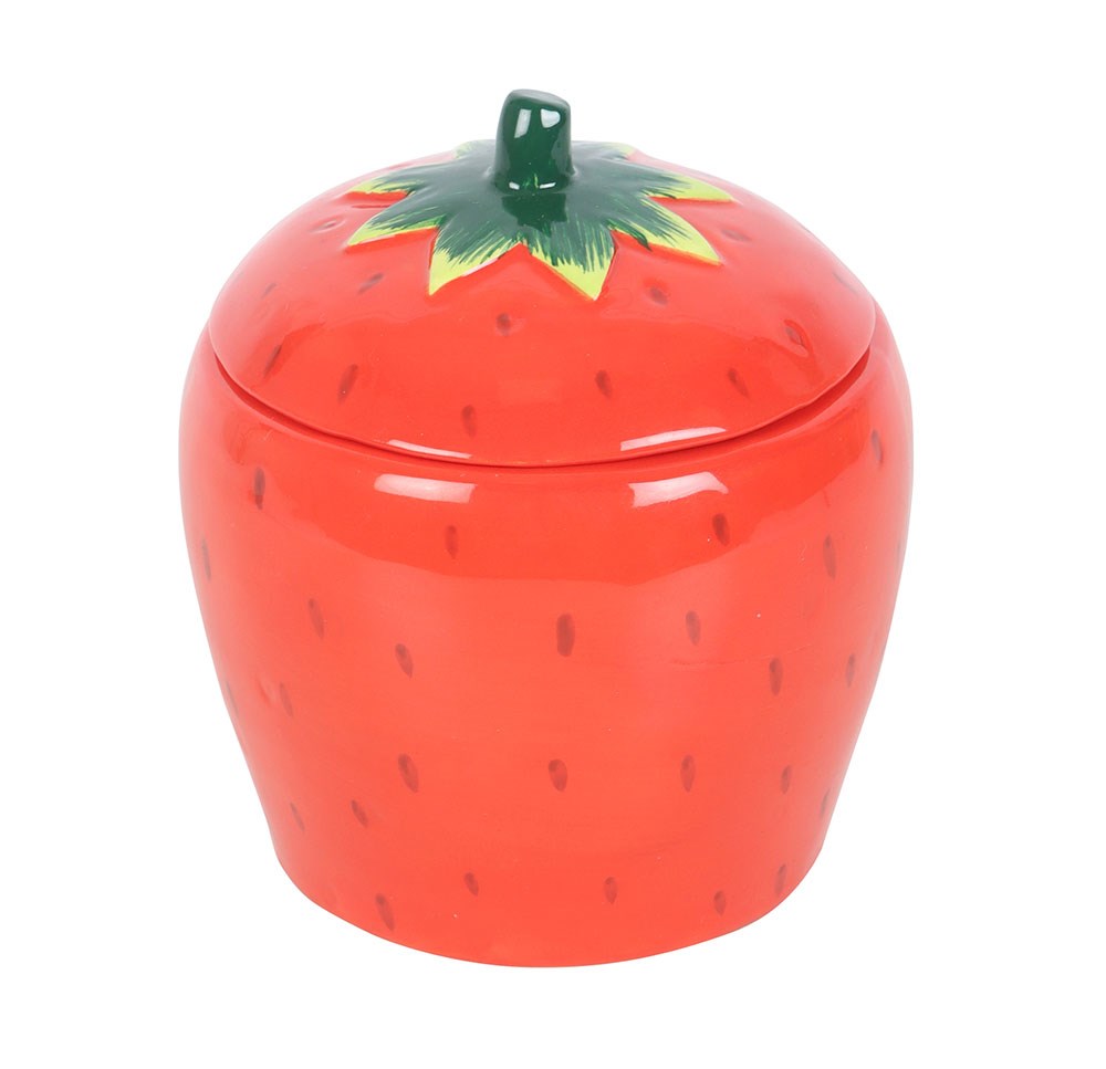 Strawberry Shaped Jar Candle