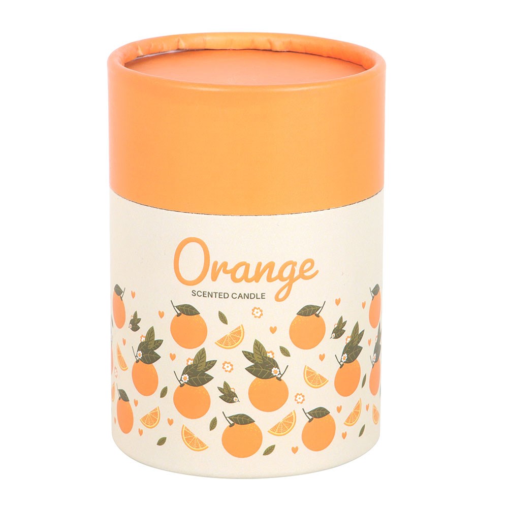 Orange Scented Jar Candle