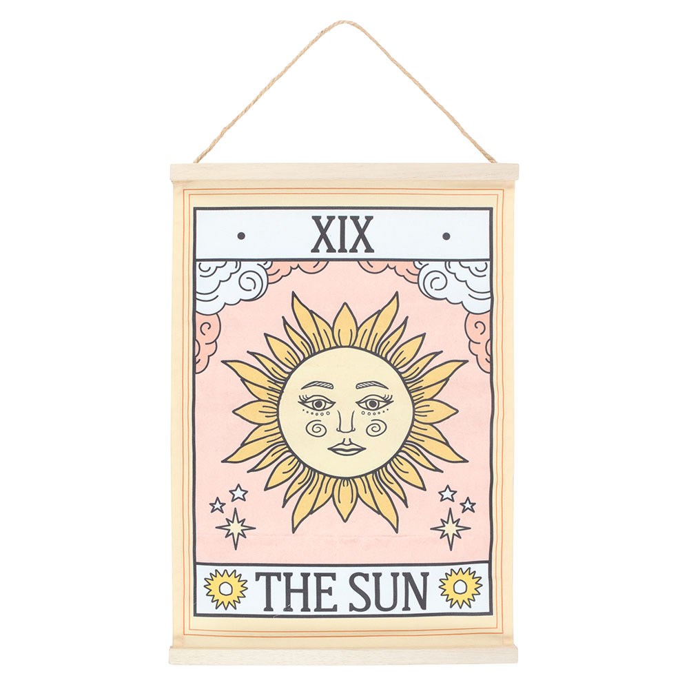 The Sun Vintage Tarot Hanging Wall Art