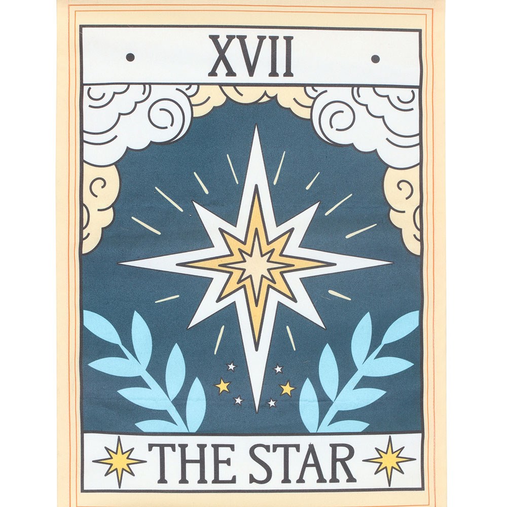 The Star Vintage Tarot Hanging Wall Art