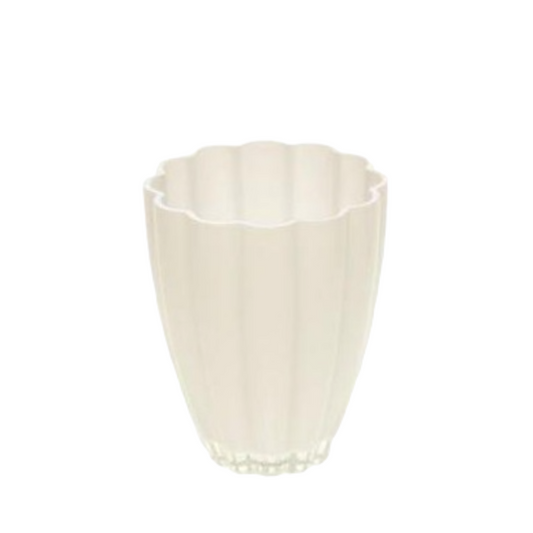 Bloom Glass Vase White