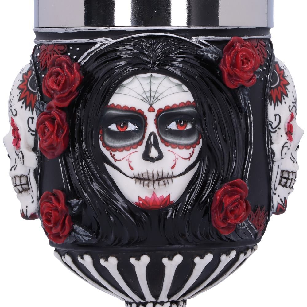 Sugar Skull Goblet 19.5cm (JR)