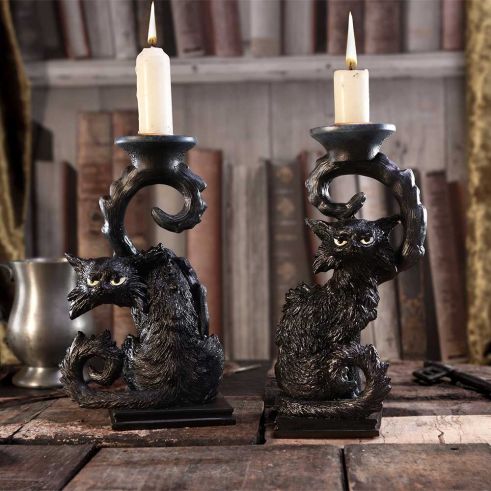 Witches Familiar Spite Candlestick Holder 18.5cm