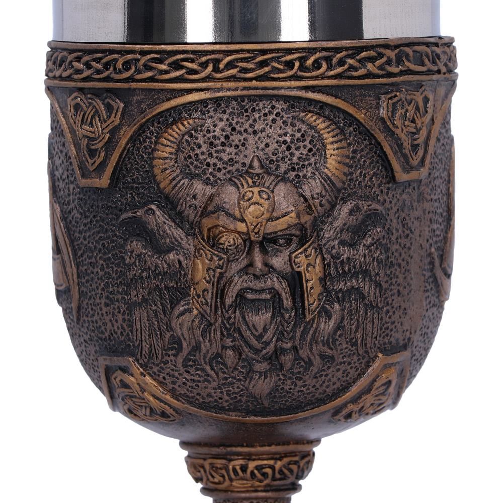 Odin Norse God of Wisdom and War Goblet