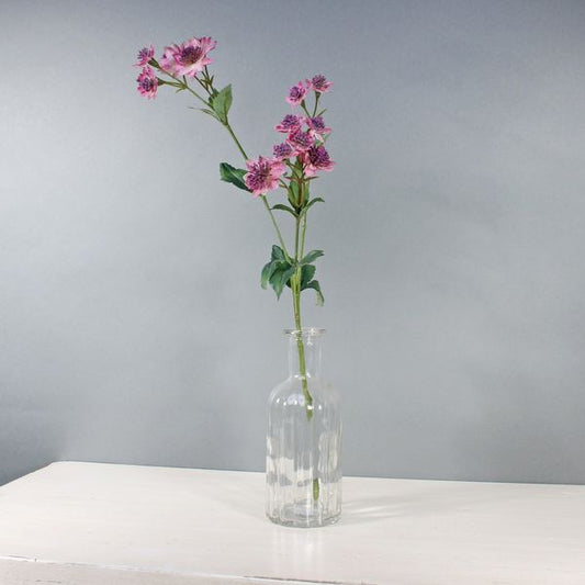 Artificial Pink Astrantia stem - 50cm