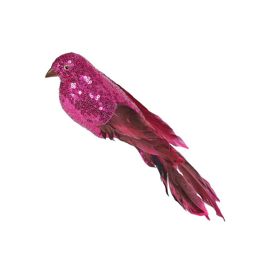 Hot Pink Sequin Bird