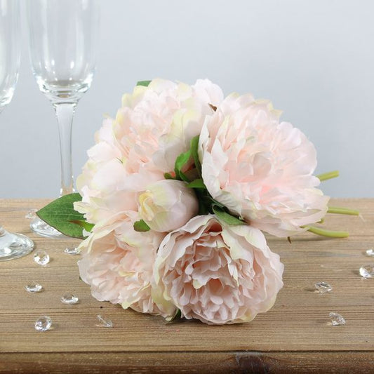 Arundel Peony Bouquet - Light Pink