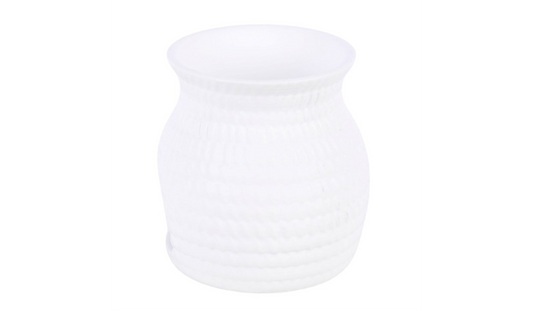 Woven Basket Effect Oil Burner and Wax Warmer