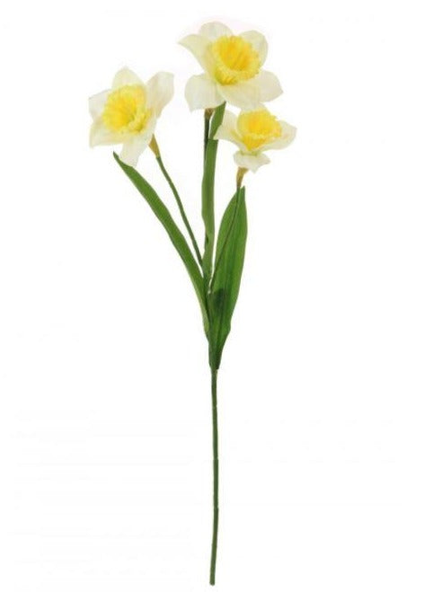 Artificial Silk Daffodil Stem H75 cm