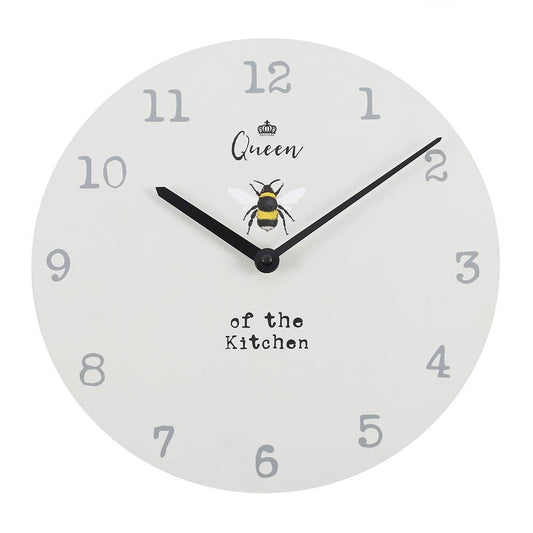 "Queen Of The Kitchen" Wall Clock